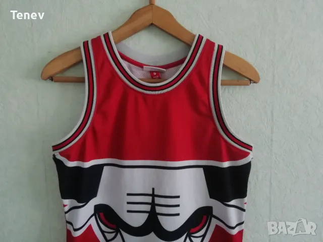Chicago Bulls Mitchell & Ness Hardwood Classics 1966-1967 NBA оригинален потник S Чикаго Булс , снимка 4 - Тениски - 50113102