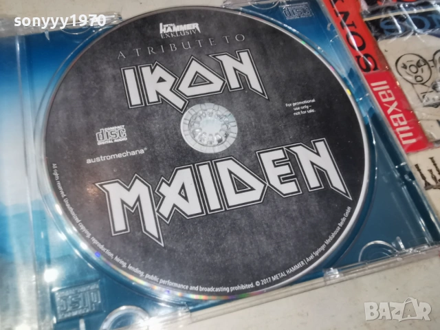 IRON MAIDEN CD-ВНОС GERMANY 1303261329H2E6R, снимка 5 - CD дискове - 53825295