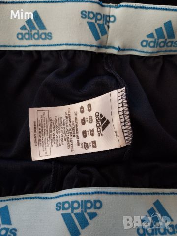 Adidas М Черни еластични къси шорти , снимка 3 - Къси панталони и бермуди - 46357451