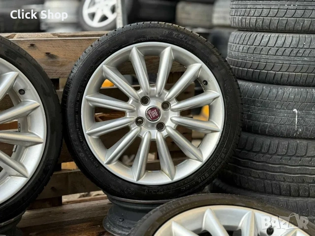 4х98 Джанти 17 Цола Фиат 500 Линеа 4x98 Fiat 500 Linea Cronos, снимка 4 - Гуми и джанти - 53499088