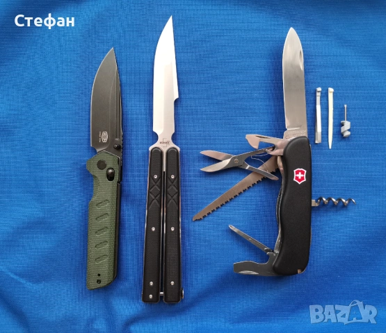 ХИТ ЦЕНА Два ножа и Victorinox Outrider