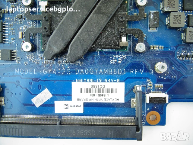 HP Pavilion 14-CE TPN-Q207 Неработеща Дънна платка с охлаждане DA0G7AMB6D1, снимка 2 - Части за лаптопи - 53556434