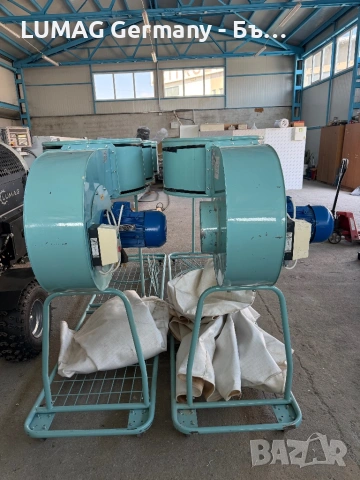 Прахоуловител аспирация с три чувала 3 кв, снимка 2 - Други машини и части - 53646760