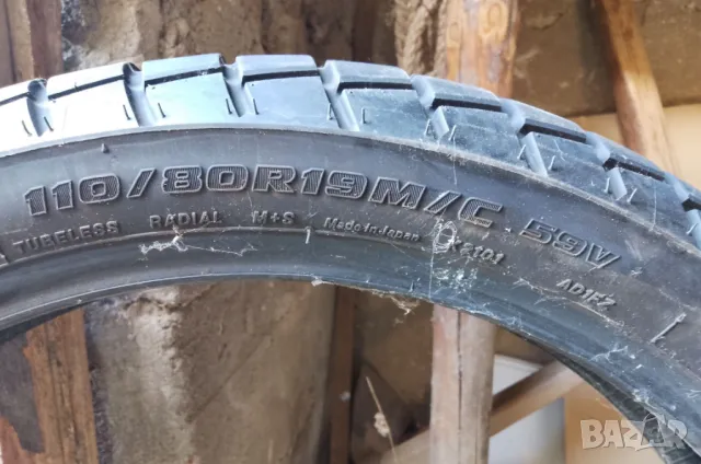 гума BRIDGESTONE AT 41 110/80 R19 59V, снимка 2 - Гуми и джанти - 47229035