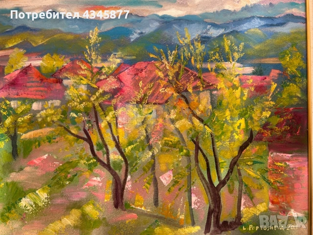 Картина на Людмила Поптошева, снимка 2 - Картини - 53708942