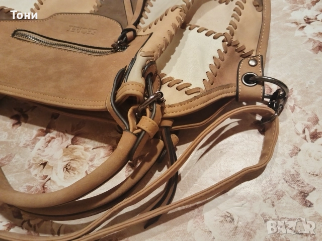 SECRET Оригинал Нова Кожена Дамска Чанта , снимка 14 - Чанти - 51773537