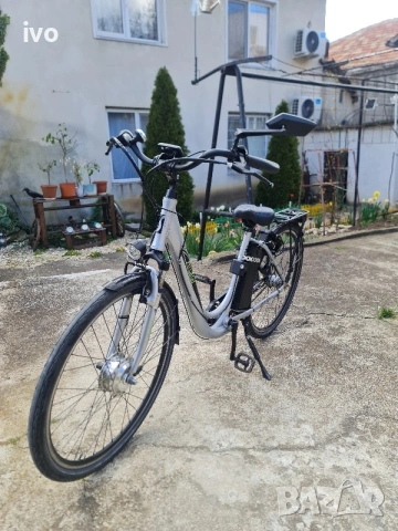 продавам електрически велосипед, колело като ново