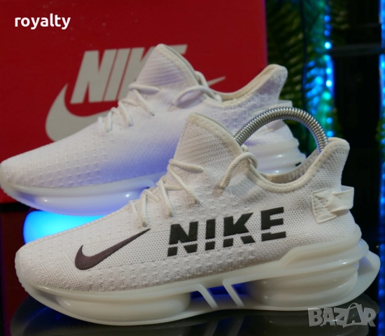 Мъжки маратонки Nike - Цвят Бяло