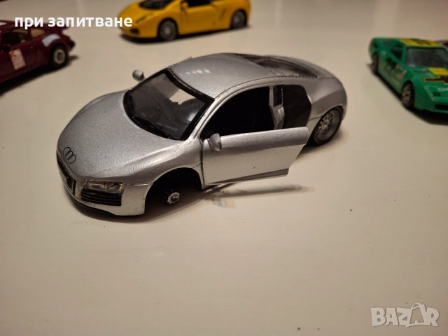 Колички Audi, Porsche 911, Lamborghini, Ferrari, Dodge Ram1/46 до 1/32, burrago Italy 1/43, снимка 11 - Колекции - 50531062