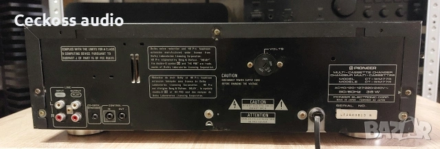 Дек Pioneer CT-WM77R –6-касетен чейнджър, снимка 5 - Декове - 53987055