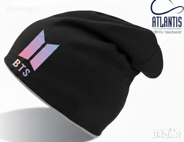 Шапки, тип beanie BTS / BLACK PINK K-POP - универсален размер. Четири цвята!