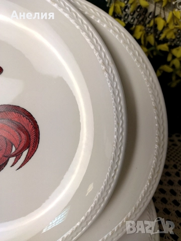 Чинии винтидж от Франция с петли, снимка 3 - Чинии - 52603883