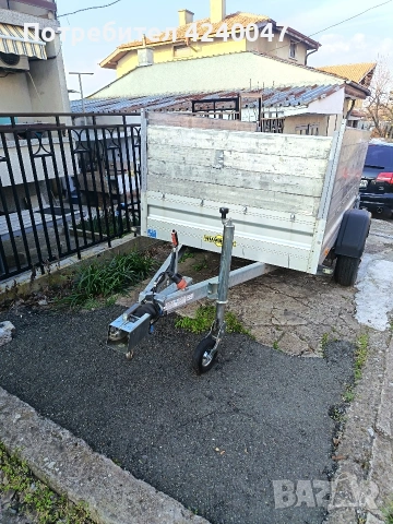 Humbaur 1300кг със спирачка , снимка 2 - Ремаркета - 53787579