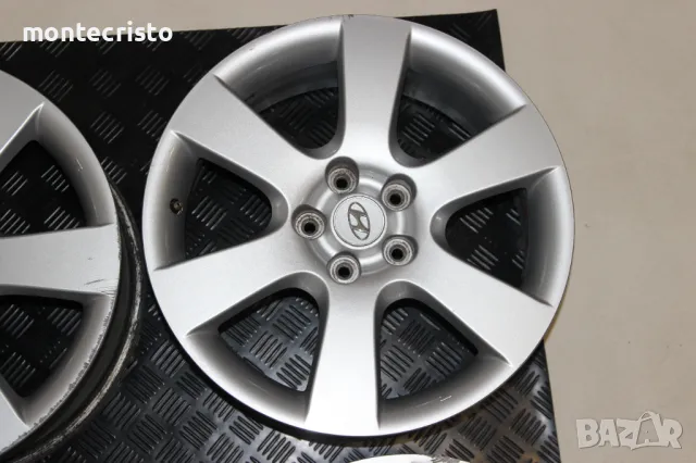 Алуминиеви джанти Hyundai Santa Fe SM CM (2001-2012г.) 5x114.3 67.1 / 18 цола Хюндай Санта Фе, снимка 7 - Гуми и джанти - 47158835