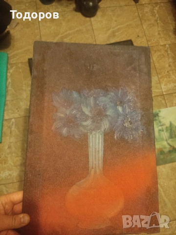 Стари картини масло на платно, снимка 2 - Картини - 53314319