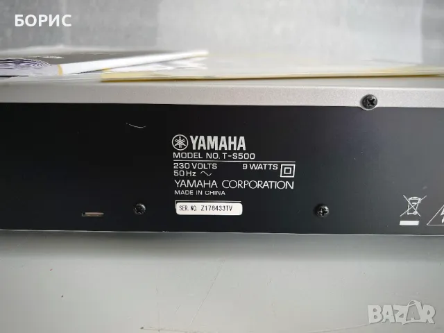 Радио FM/AM тунер YAMAHA T-S500, снимка 9 - Радиокасетофони, транзистори - 49326304