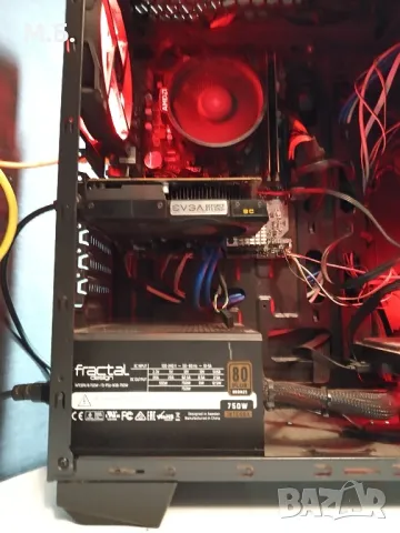 Компютър Ryzen 5 Pro 3400g 16Gb DDR4 Ram, 1050ti 4gb, 750W Bronze+