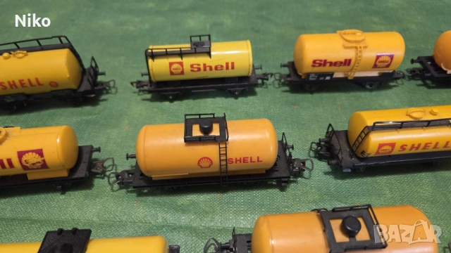 24 х вагон-цистерни. H0 (1:87) Lima, Jouef, Märklin, Fleischmann (най-ниската цена!!) , снимка 3 - Други ценни предмети - 52918159