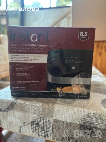 Instant Vortex PLUS VersaZone Air Fryer, снимка 2 - Фритюрници - 54287491
