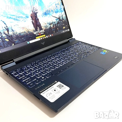 HP Victus/15,6” 144Hz/i5-13420H/RTX 3050 6GB/12GB/512GB, снимка 4 - Лаптопи за игри - 53666320