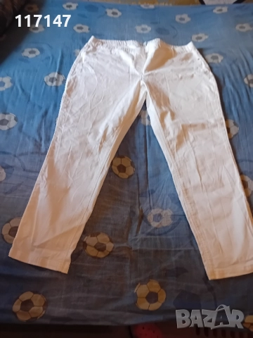 бели дамски макси дънки 3хл, снимка 3 - Дънки - 51856995