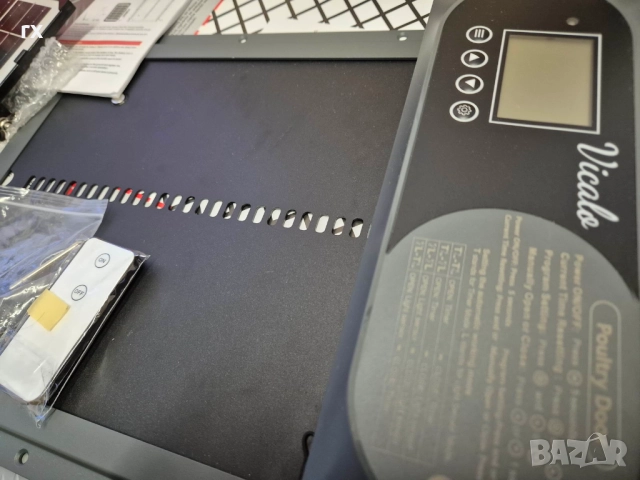 Интелигентната, соларна, автоматична врата за кокошарник, снимка 6 - За птици - 52554371