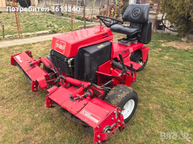 TORO REELMASTER 216 ПРОФЕСИОНАЛНА ТРАКТОРНА КОСАЧКА ТРАКТОР 16К.С , снимка 3 - Градинска техника - 49411673