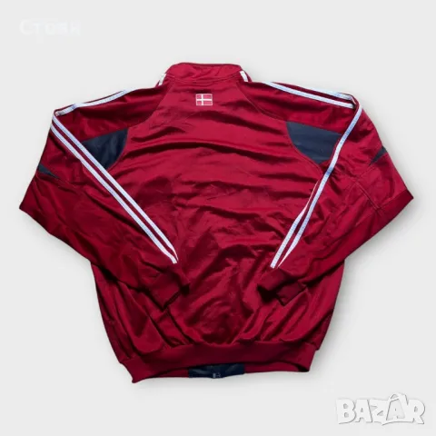 Adidas Denmark 2005/2006 Vintage Football Windbreaker Jacket, снимка 3 - Спортни дрехи, екипи - 49599999