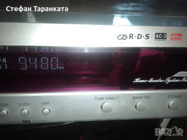 6-канален усилвател със радио тунер , снимка 3 - Ресийвъри, усилватели, смесителни пултове - 53089403