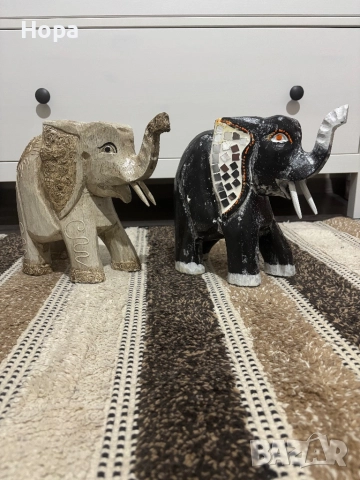 Слонче от дърво , снимка 9 - Статуетки - 52681565
