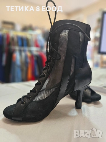 Дамски обувки за танци, токчета за бачата / салса / латино / бални, снимка 9 - Дамски обувки на ток - 54135772