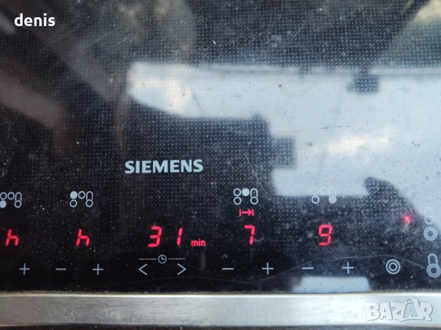 Стъклокерамичен плот за вграждане Сименс 80 см, снимка 3 - Котлони - 50856276