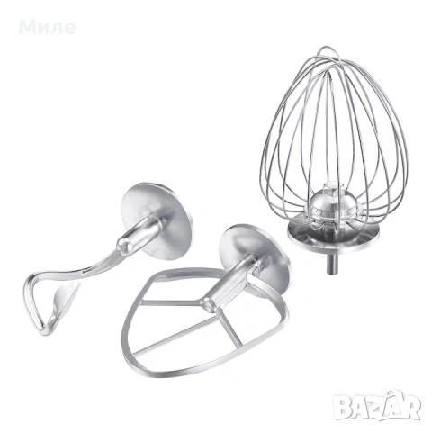 Планетарен Миксер + Аксесоар Блендер , с Елиптично Движение 1500 W, Купа 5.5 л, 6 Скорости Heinner, снимка 13 - Миксери - 53885764