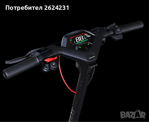 Нова Segway електрическа тротинетка, пробег до 100км, София/Пловдив, снимка 9 - Велосипеди - 49872186