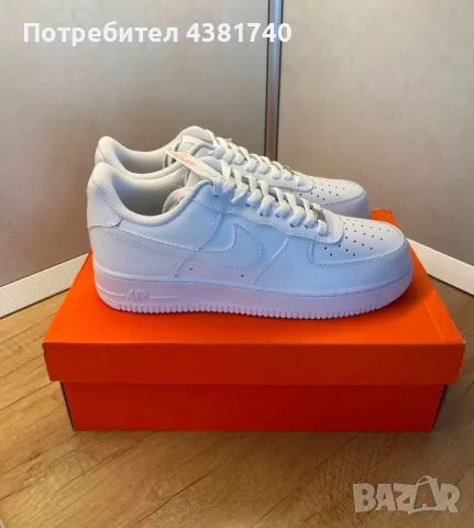 Nike AF1 “white”, снимка 1 - Маратонки - 48999952