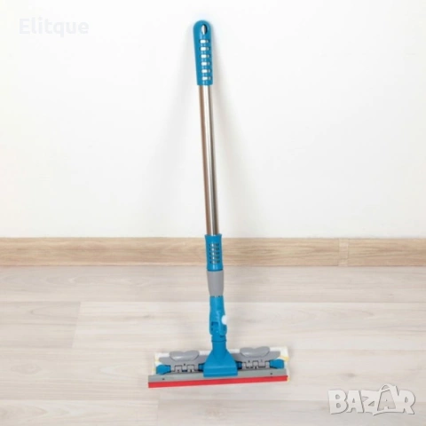 Микрофибърна стъклочистачка моп BLC MOP с телескопична дръжка, снимка 6 - Други инструменти - 53430479