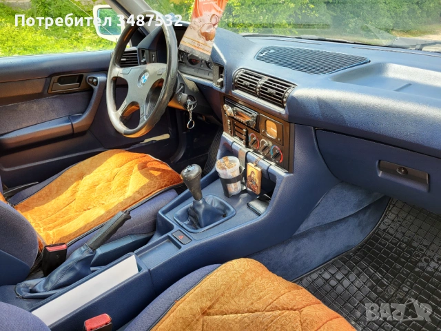BMW 520i E 34, снимка 12 - Автомобили и джипове - 53625576