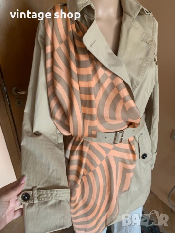 Дамски тренч (шлифер) Massimo Dutti, размер S, снимка 3 - Палта, манта - 53704726