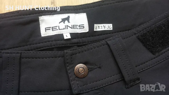 FELINES Stretch Trouser размер L панталон със здрава и еластична материи - 1074, снимка 15 - Панталони - 49649037