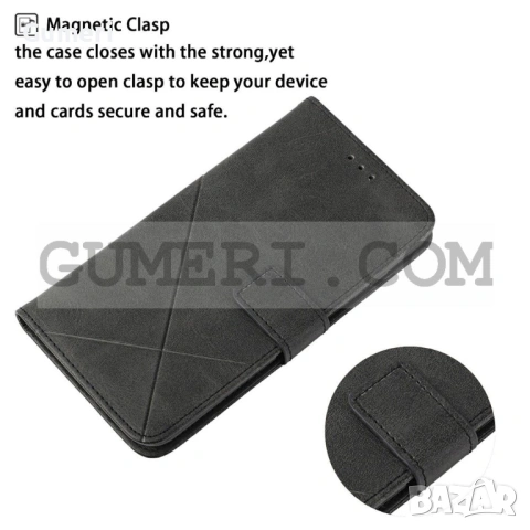 Тефтер "Stitch" за Huawei Honor Magic8 Lite, снимка 5 - Калъфи, кейсове - 44923505