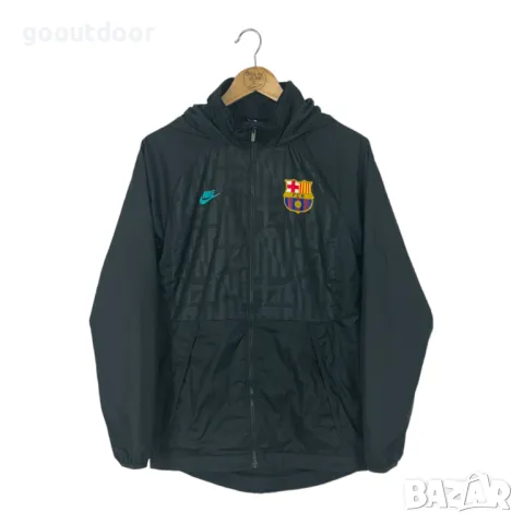 Nike FC Barcelona мъжко яке (S), снимка 1 - Якета - 47065370