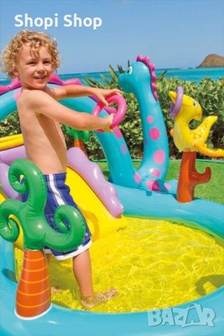 Надуваем детски басейн I n t e x  направете лятото на вашите деца незабравимо!, снимка 5 - Басейни и аксесоари - 46332080