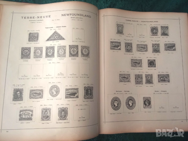 МЕЖДУНАРОДЕН ПОЩЕНСКИ АЛБУМ НА - 19-ТИ ВЕК, снимка 9 - Филателия - 52183437