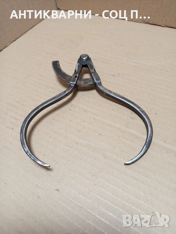 Соц Стар Ръчно Кован Външен Шублер. Номер 608., снимка 3 - Антикварни и старинни предмети - 53224568