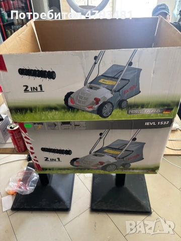 ЕЛЕКТРИЧЕСКИ КУЛТИВАТОР-АЕРАТОР IKRA IEVL 1532 1500 W, РАБОТНА ШИРИНА 32.00 см