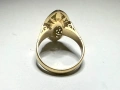 Златен пръстен Бадем, снимка 2