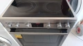 Свободностояща фурна AEG  с керамичен плот,  инокс широка 60 см. пуш бутони , снимка 3