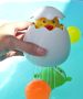Детска забавна играчка за вана жълто пате в яйце, снимка 7