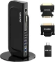 Докинг станция за лаптоп WAVLINK, за два монитора, HDMI+DVI/VGA/HDMI, 2* USB 3.0, 4* USB 2.0, снимка 1