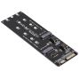 chenyang M.2 NGFF SATA SSD към SATA M.2 NVME PCIE SSD  адаптер за дънна платка НОВ, снимка 1 - Други - 45864331